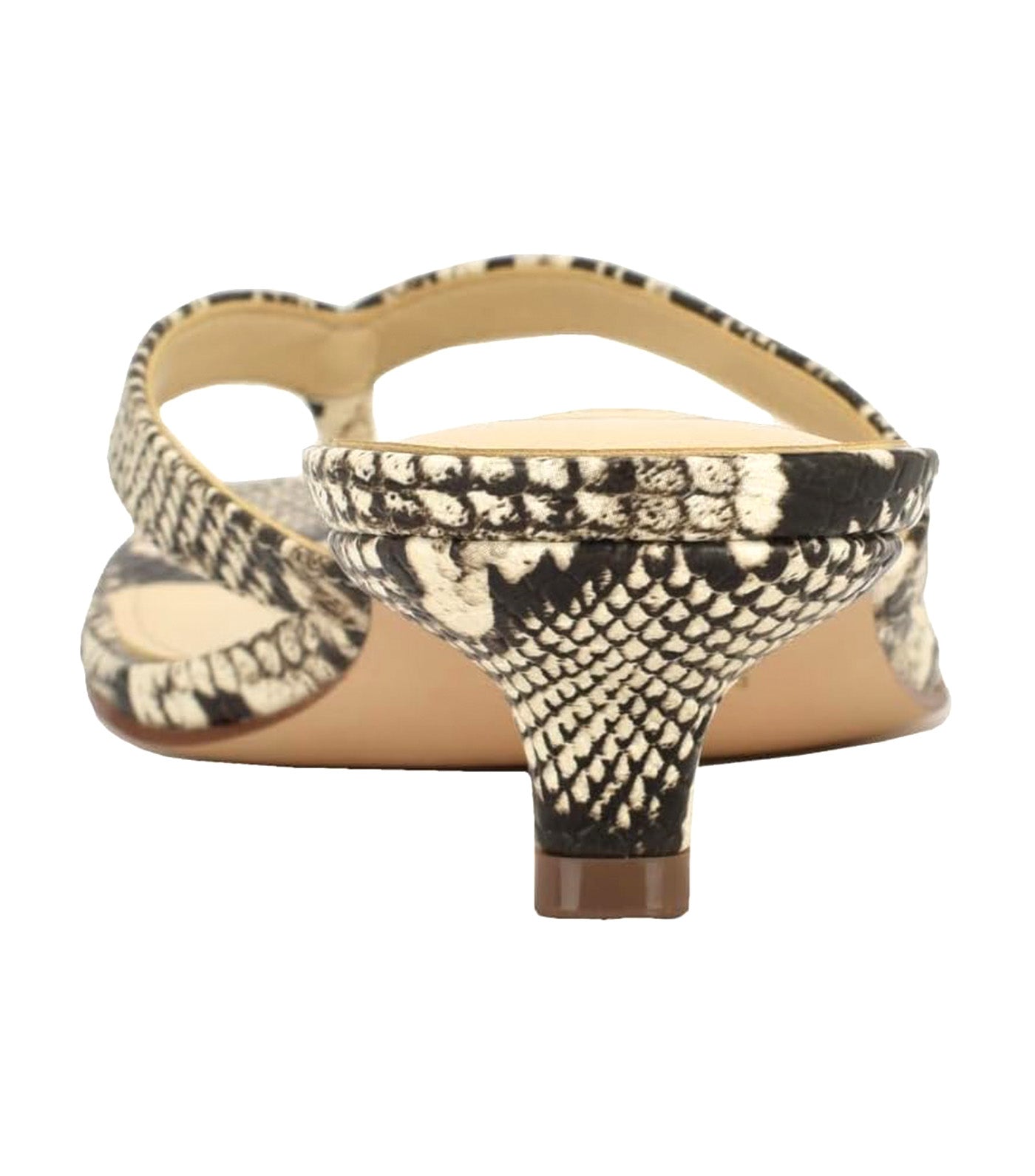 Cassa Croc Textured Heeled Sandals