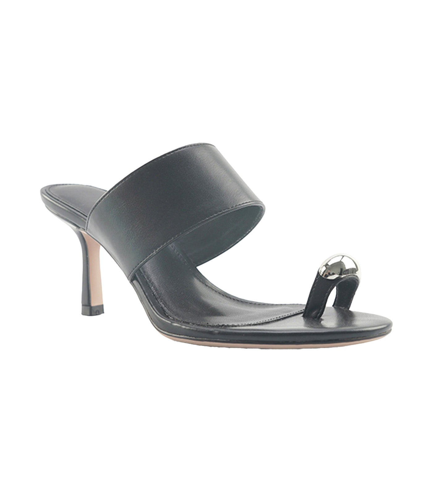 Ondina Solid Heeled Sandals