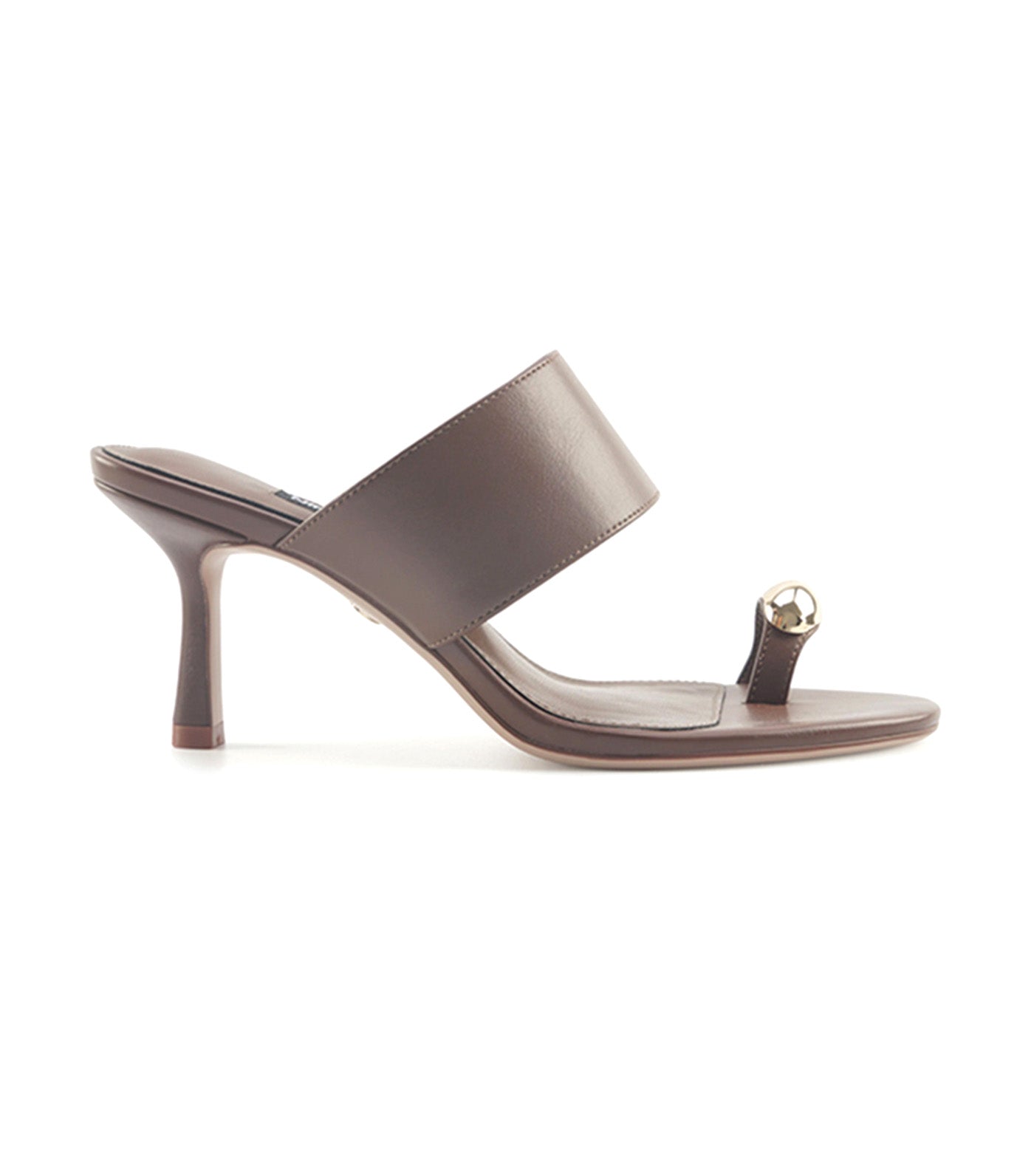Ondina Solid Heeled Sandals