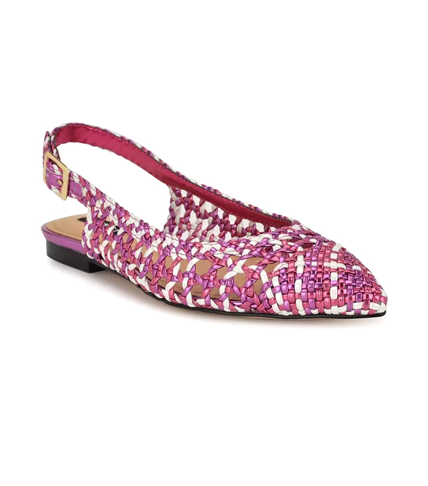 Soel Woven Slingback Flats