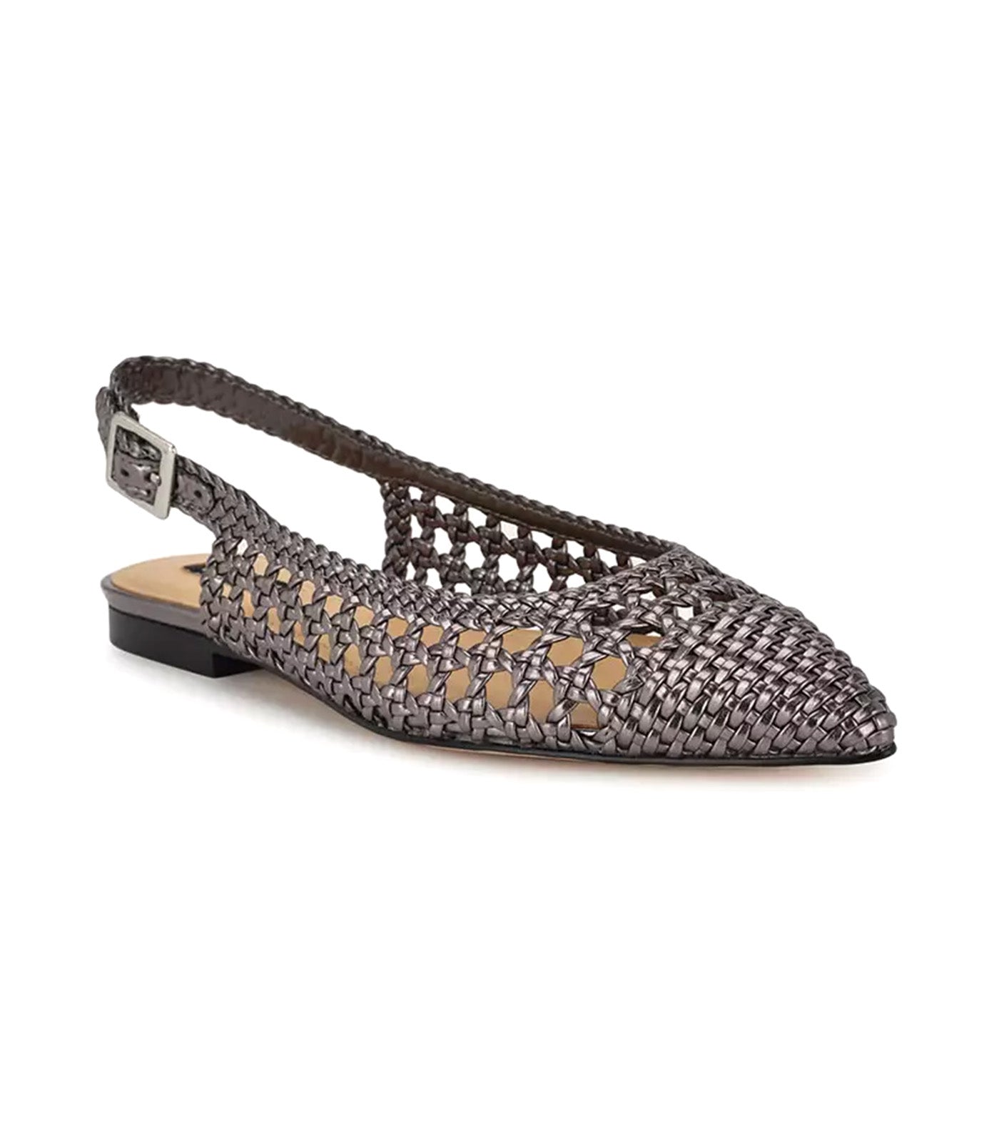 Soel Woven Slingback Flats