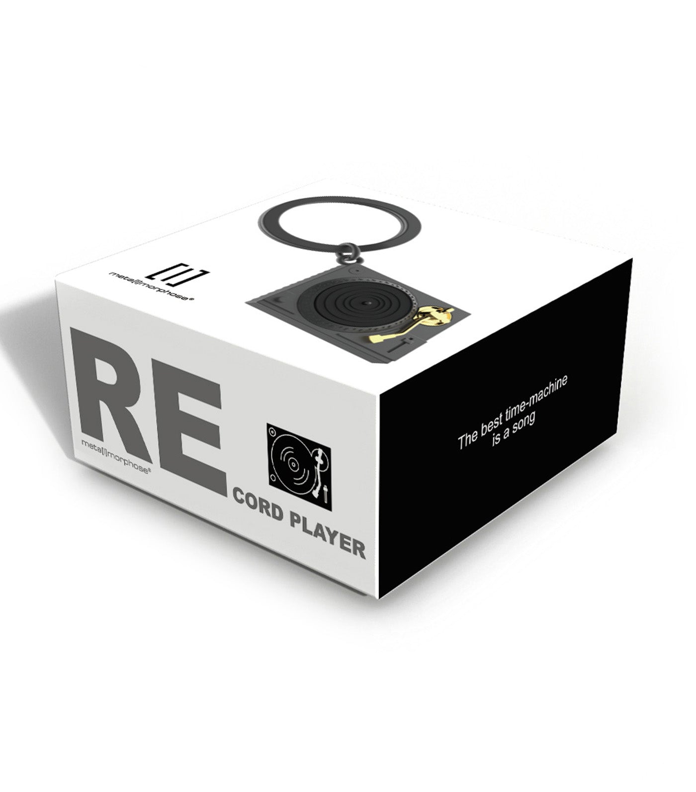 Record Player Keyring