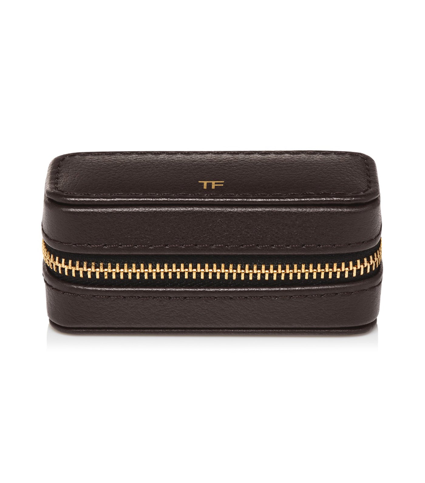 TOM FORD Free Leather Lipstick Case - Core Brown