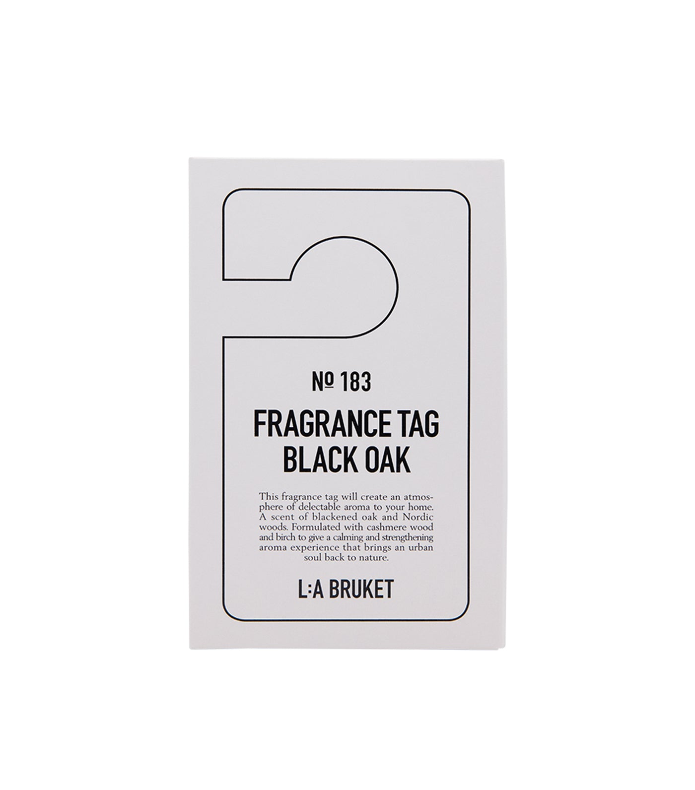 183 Fragrance Tag Black Oak