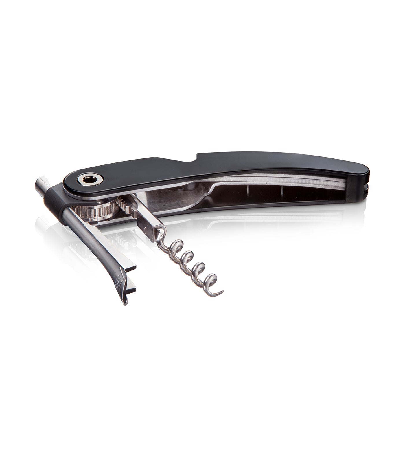 vacu vin black single pull corkscrew