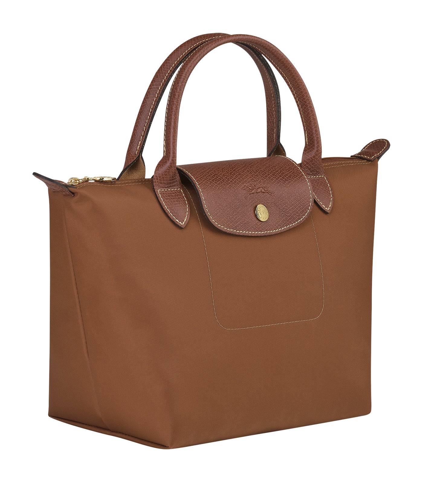 Le Pliage Top Handle Bag S Cognac