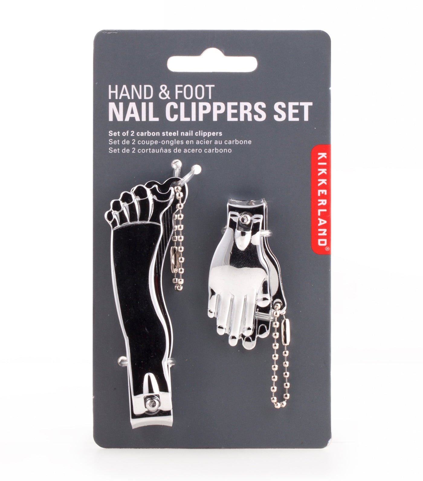 Hand and Foot Nail Clipper Silver