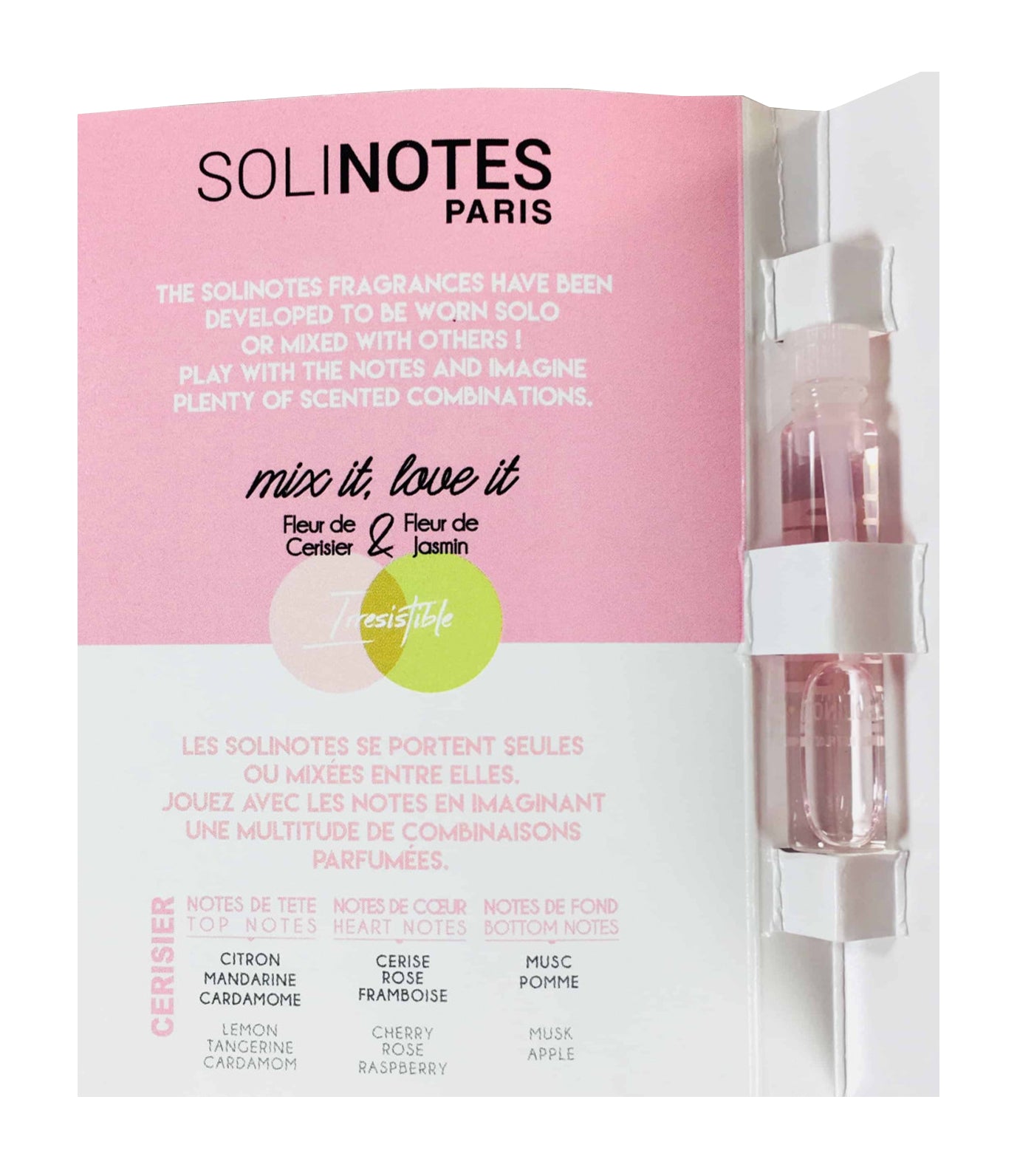 Solinotes Pais Free Mini Fleur de Cerisier Eau de Parfum Vial