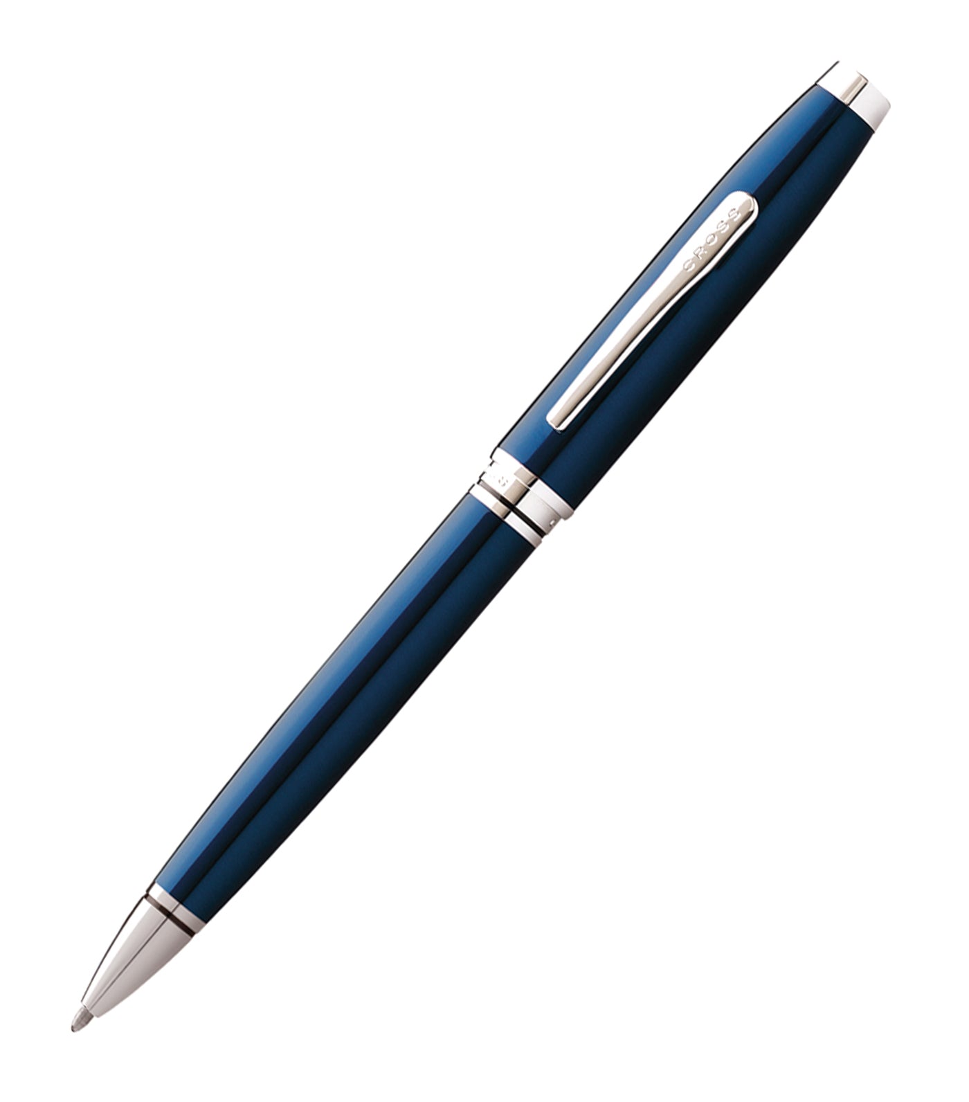cross coventry blue lacquer ballpoint pen