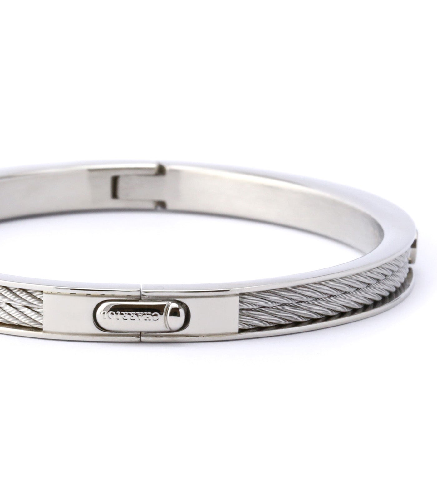Forever Bangle Thin Silver