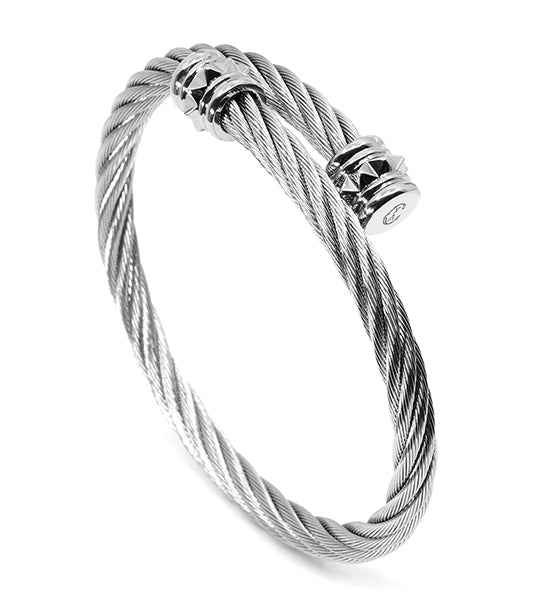 Celtic Clous Bangle Gray