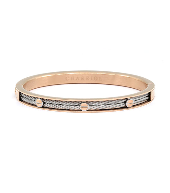 Forever Eternity Bangle Rose Gold