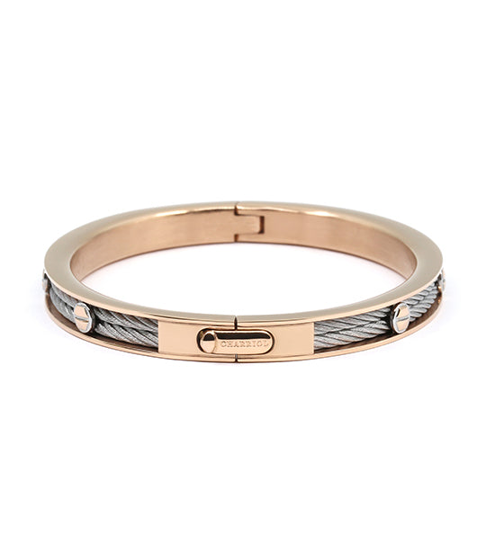 Forever Eternity Bangle Rose Gold