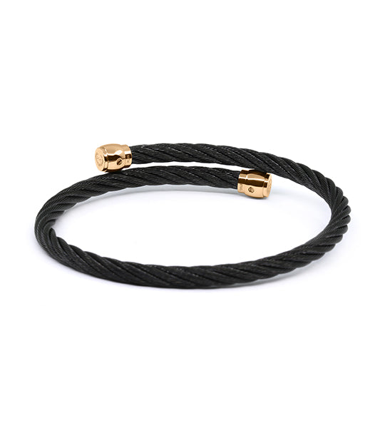 Celtic Bangle Black