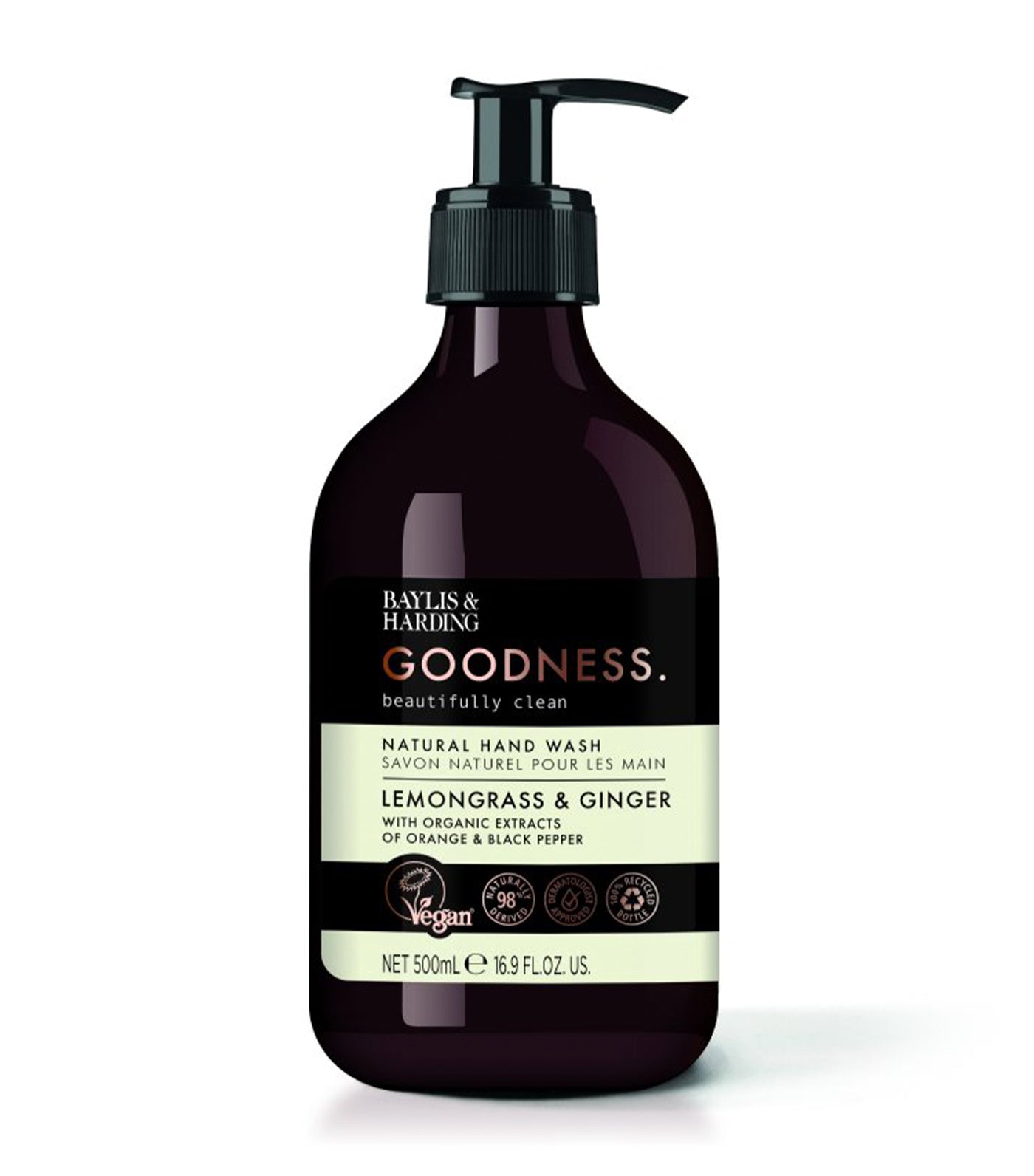 Goodness Lemongrass & Ginger Hand Wash