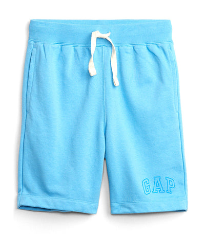 Kids Pull-On Poplin Shorts with Washwell - Real Blue