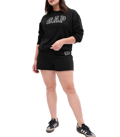 Logo Fleece Shorts True Black