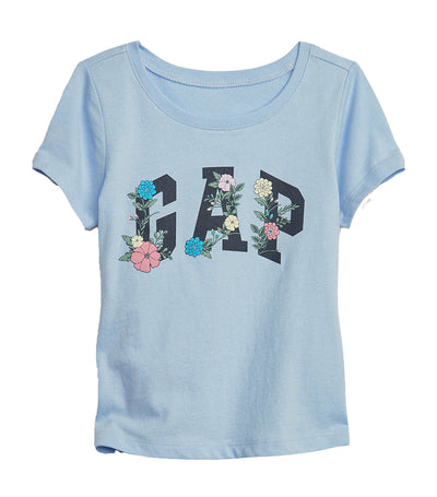 Toddler Logo T-Shirt - Floral Logo