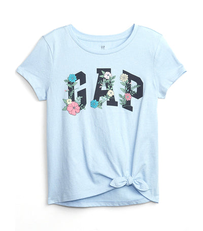 Kids Gap Logo T-Shirt - Floral Logo