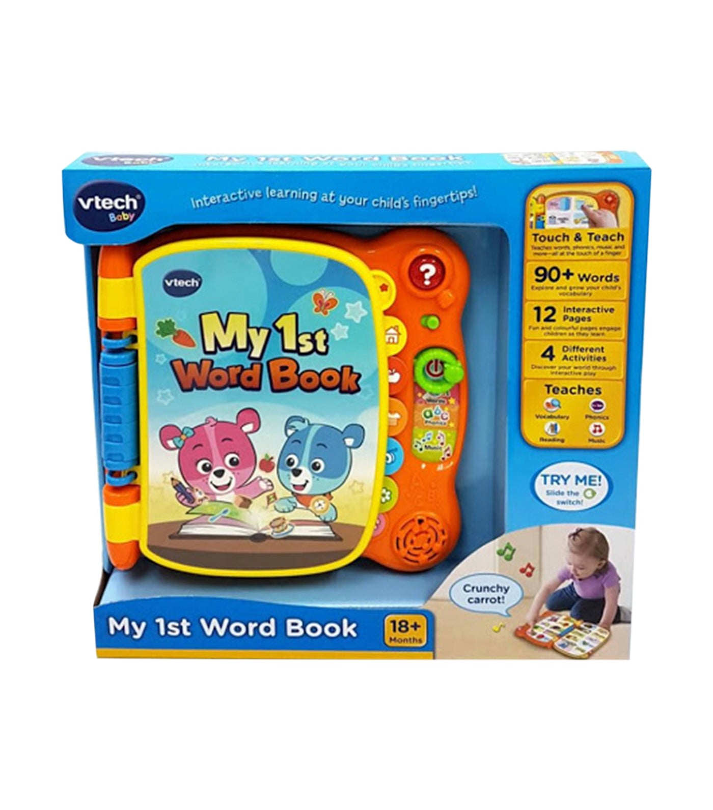 vtech touch and teach word book