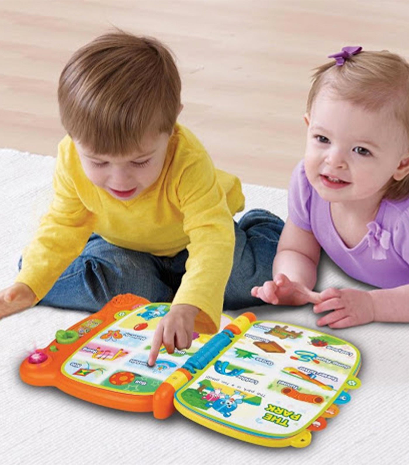 vtech touch and teach word book
