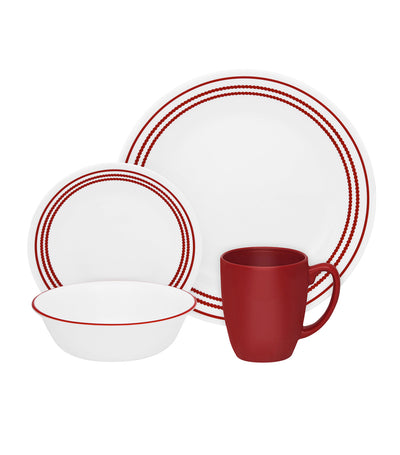Corelle 16-Piece Classic Set - Ruby Red