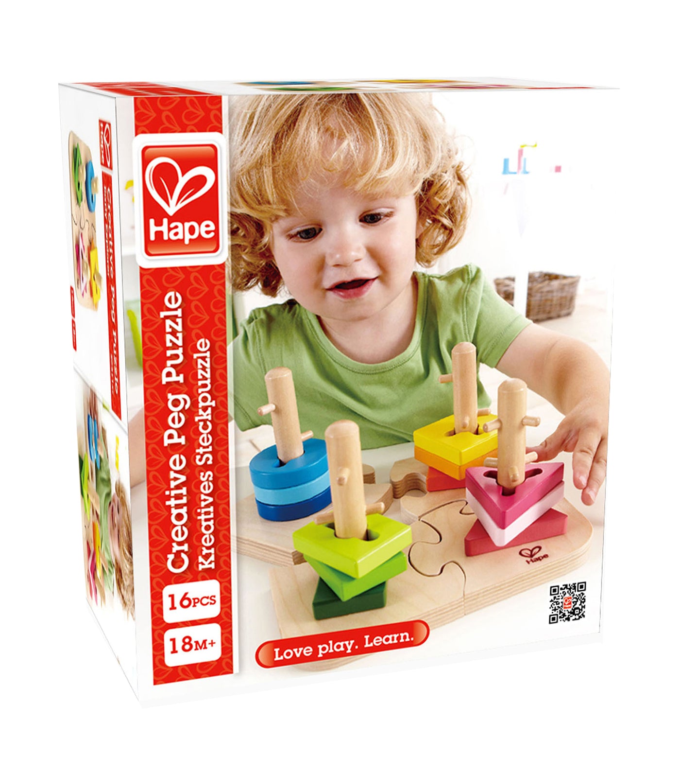 hape creative peg puzzle