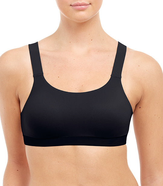 Bra-Llelujah Lightly Lined Tank Bralette Black