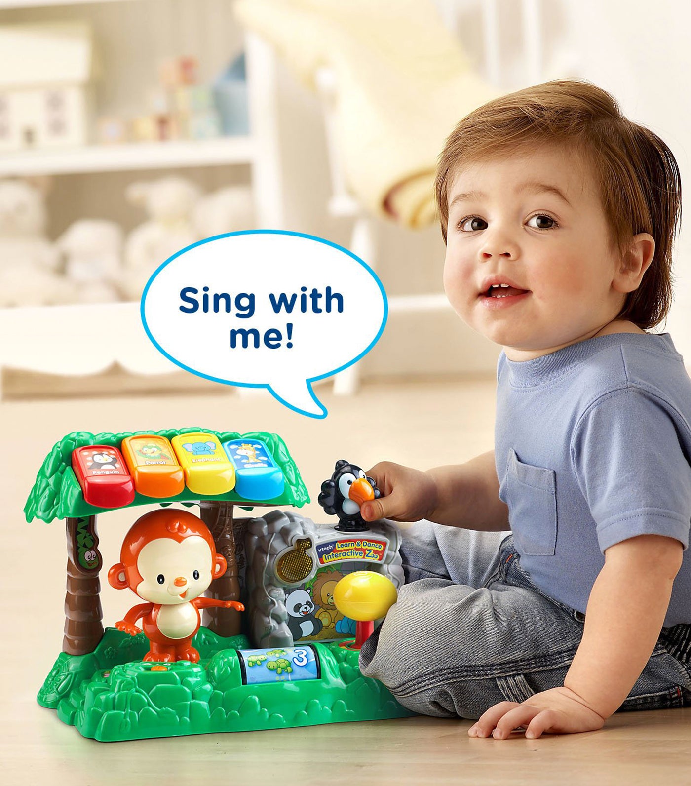 vtech learn and dance interactive zoo