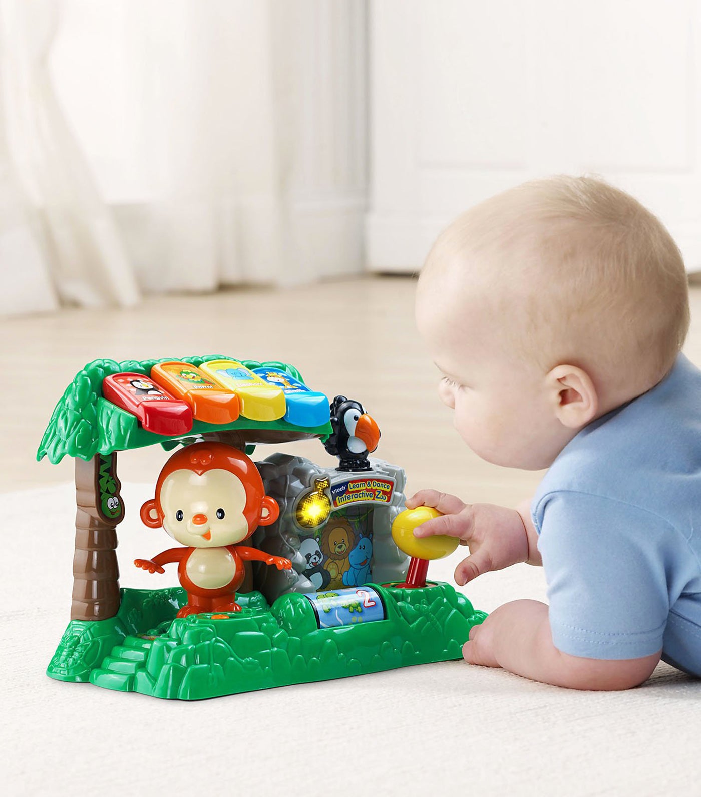 vtech learn and dance interactive zoo