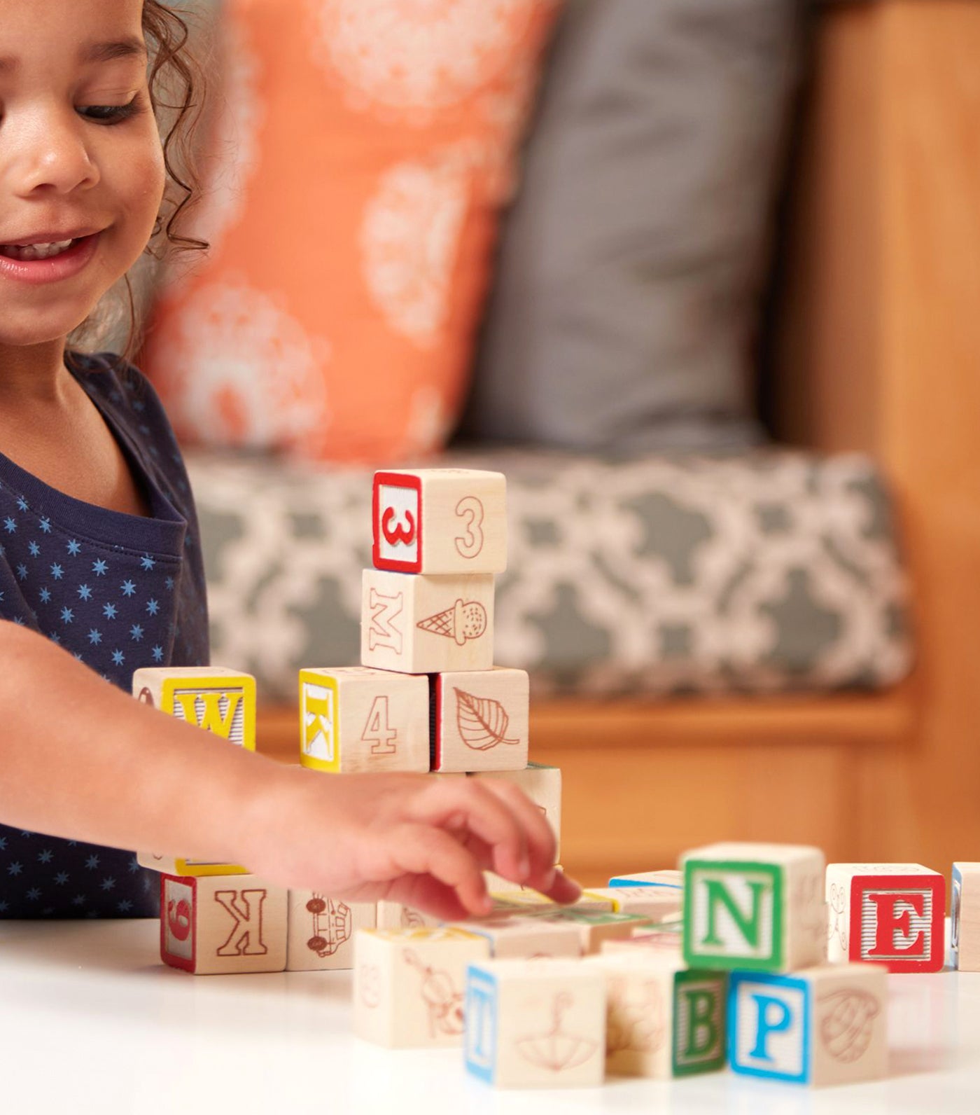 melissa & doug wooden abc/123 blocks