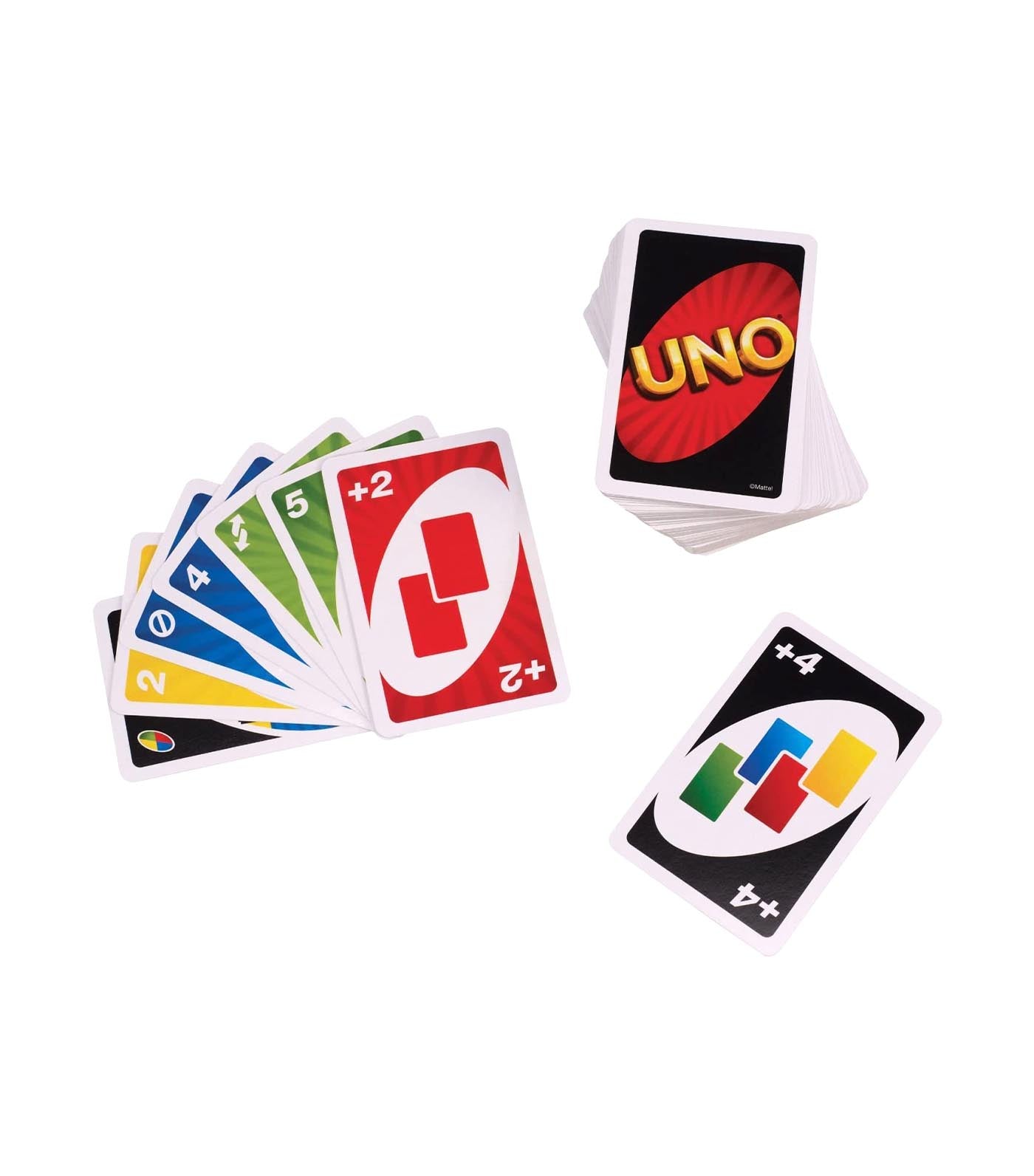 mattel games uno game card