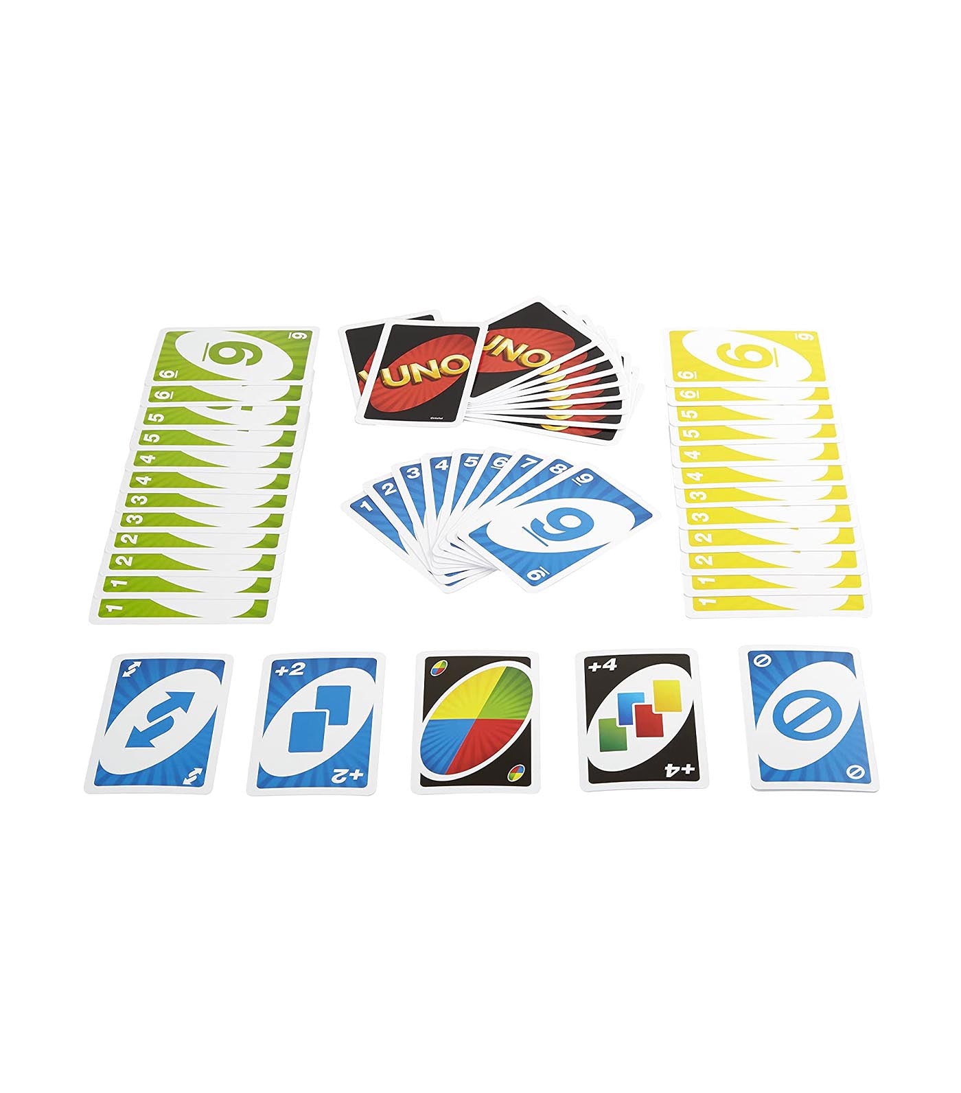 mattel games uno game card
