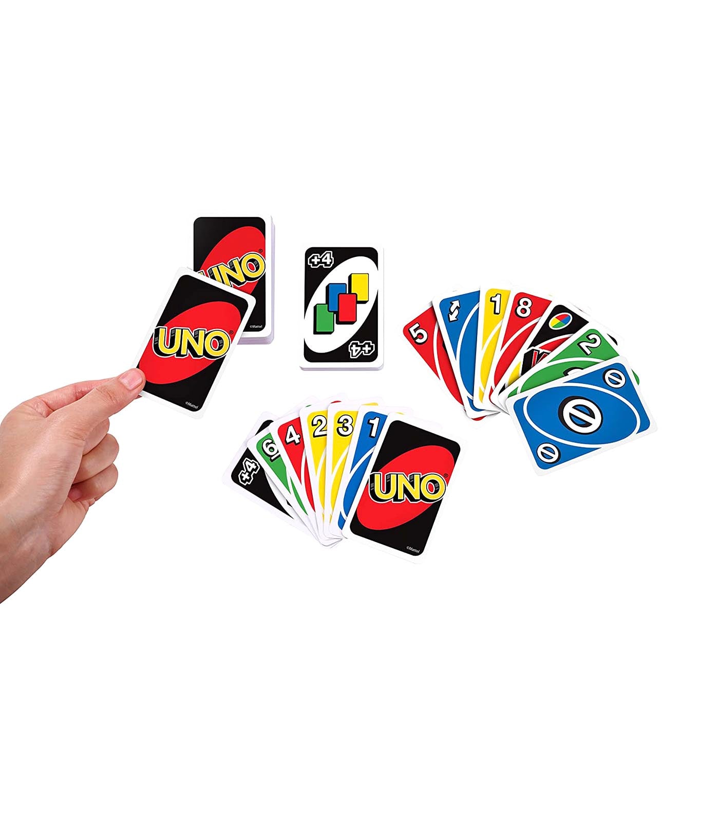 mattel games uno game card