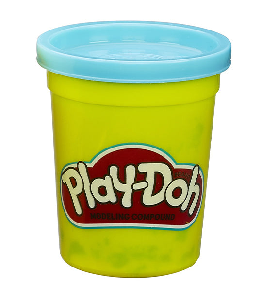 play-doh light blue single tub