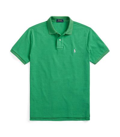 Men's Slim Fit Mesh Polo Shirt Green