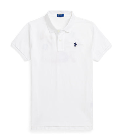 Women's Logo Skinny Fit Polo Shirt White