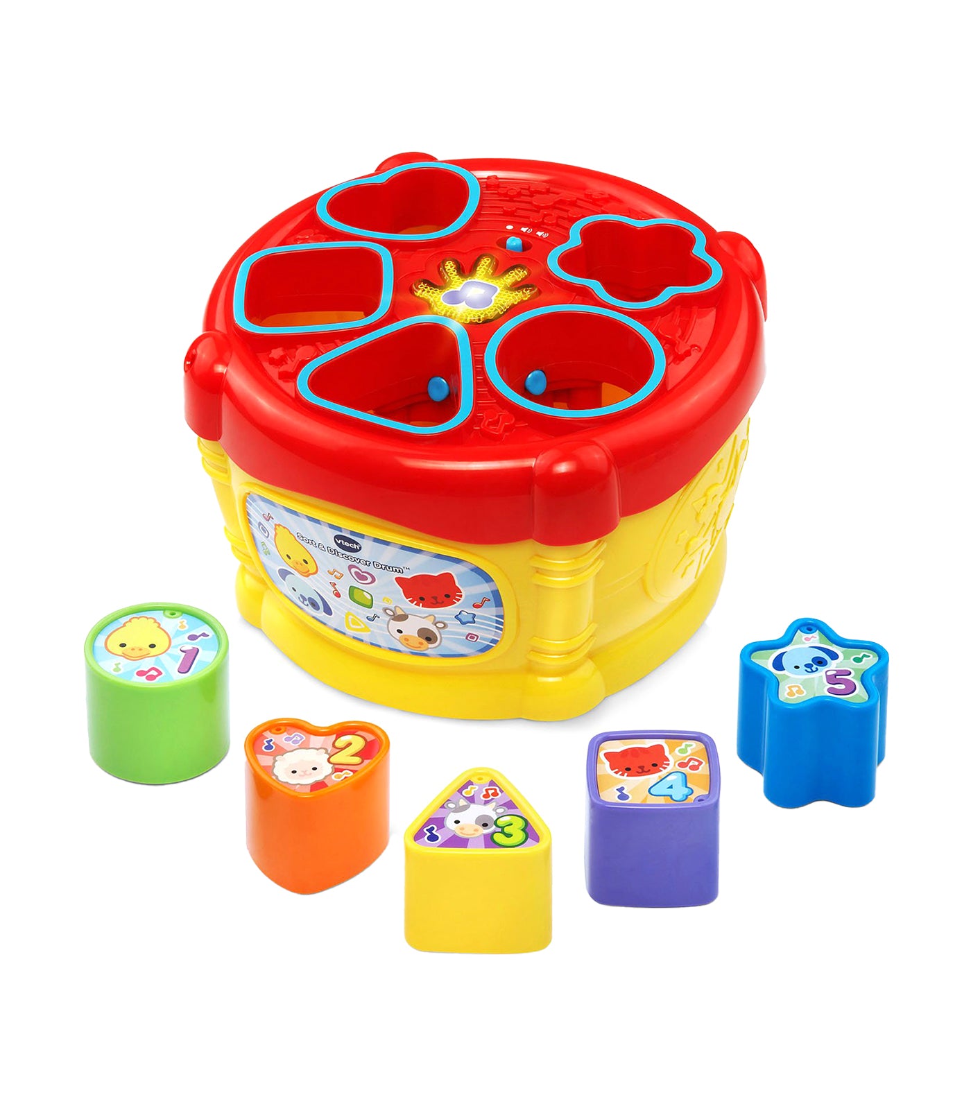 vtech sort and discover drum