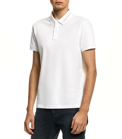 Polo Shirt Slim White