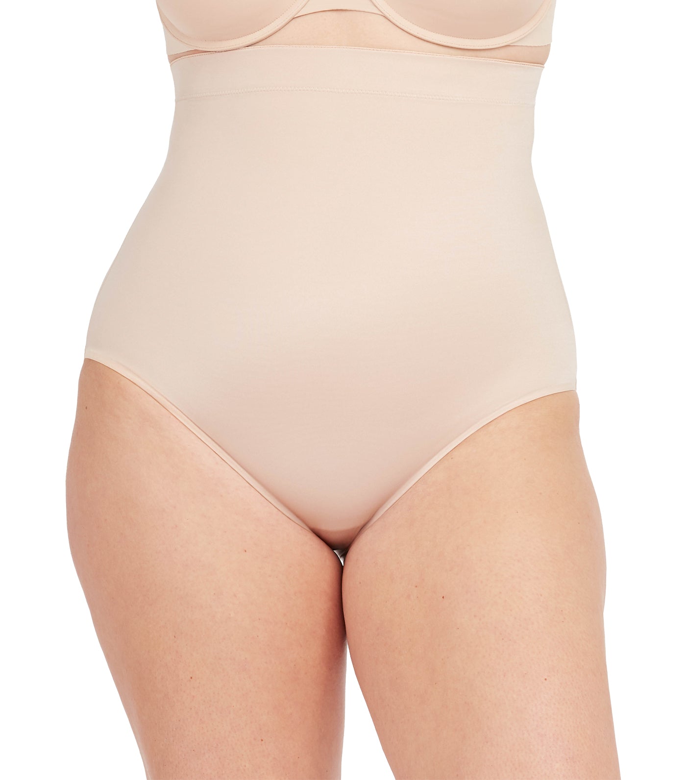 Suit Your Fancy High-Waist Brief Champagne Beige