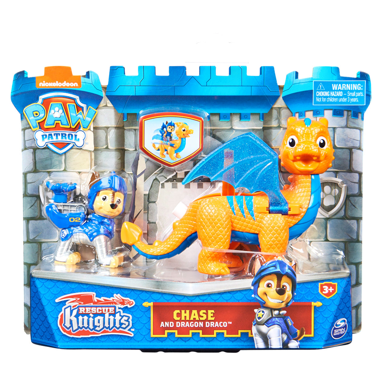 PAW Patrol HeroPups Knights - Chase & Draco