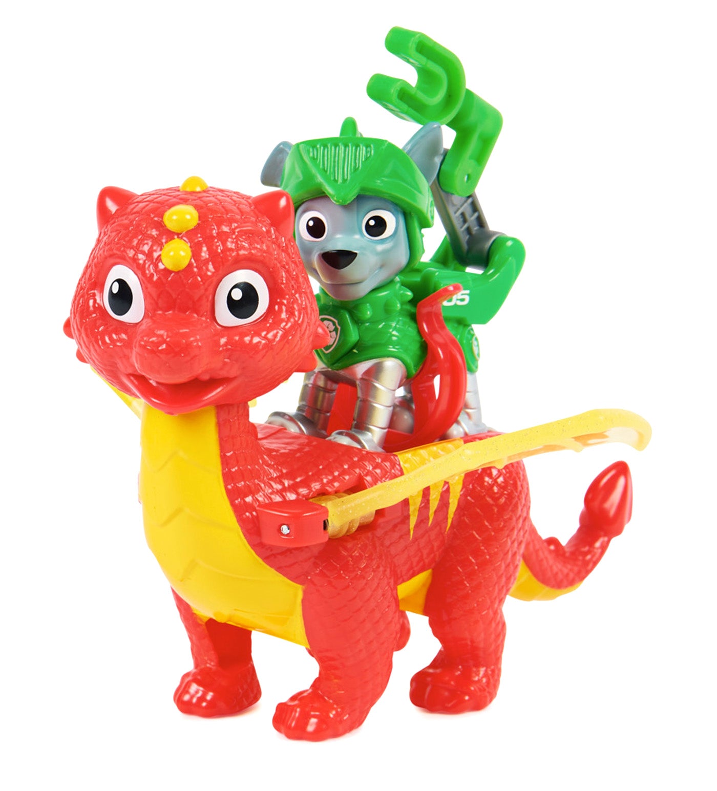 PAW Patrol HeroPups Knights - Rocky & Flame