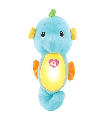 fisher-price blue soothe and glow seahorse