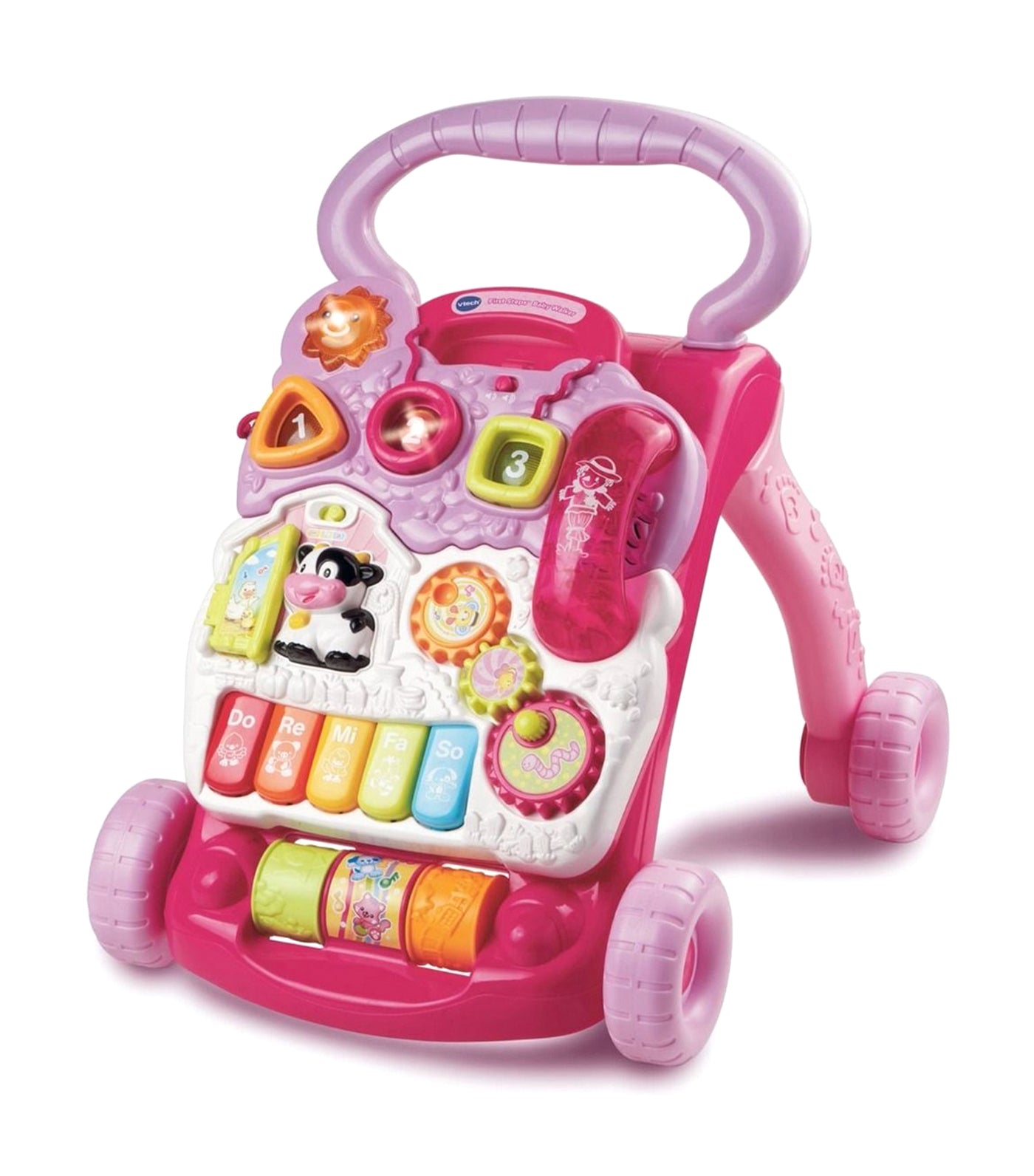 vtech pink first steps baby walker