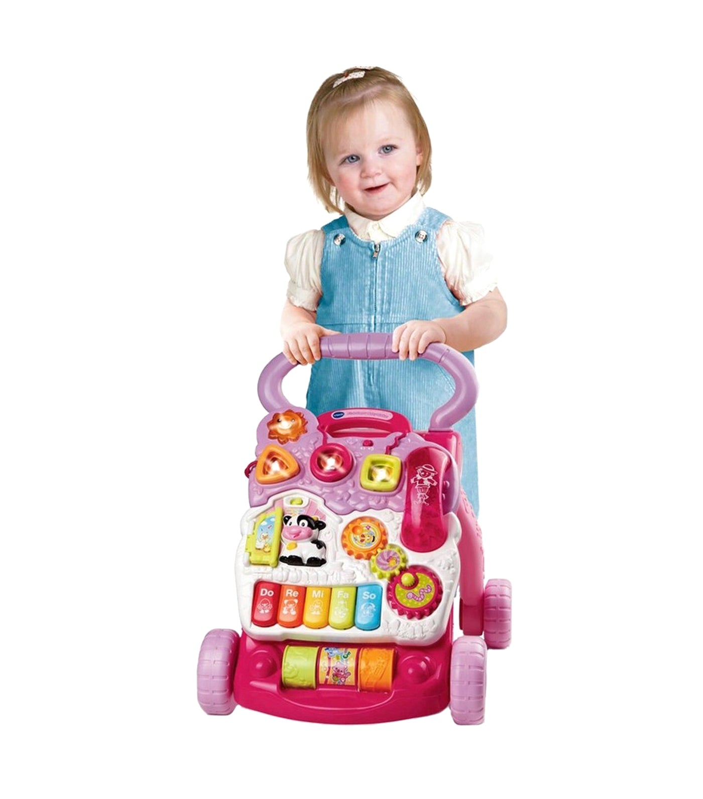 vtech pink first steps baby walker
