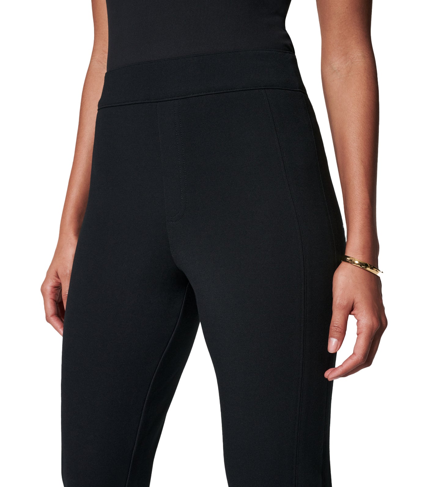 The Perfect Pant Slim Straight Black