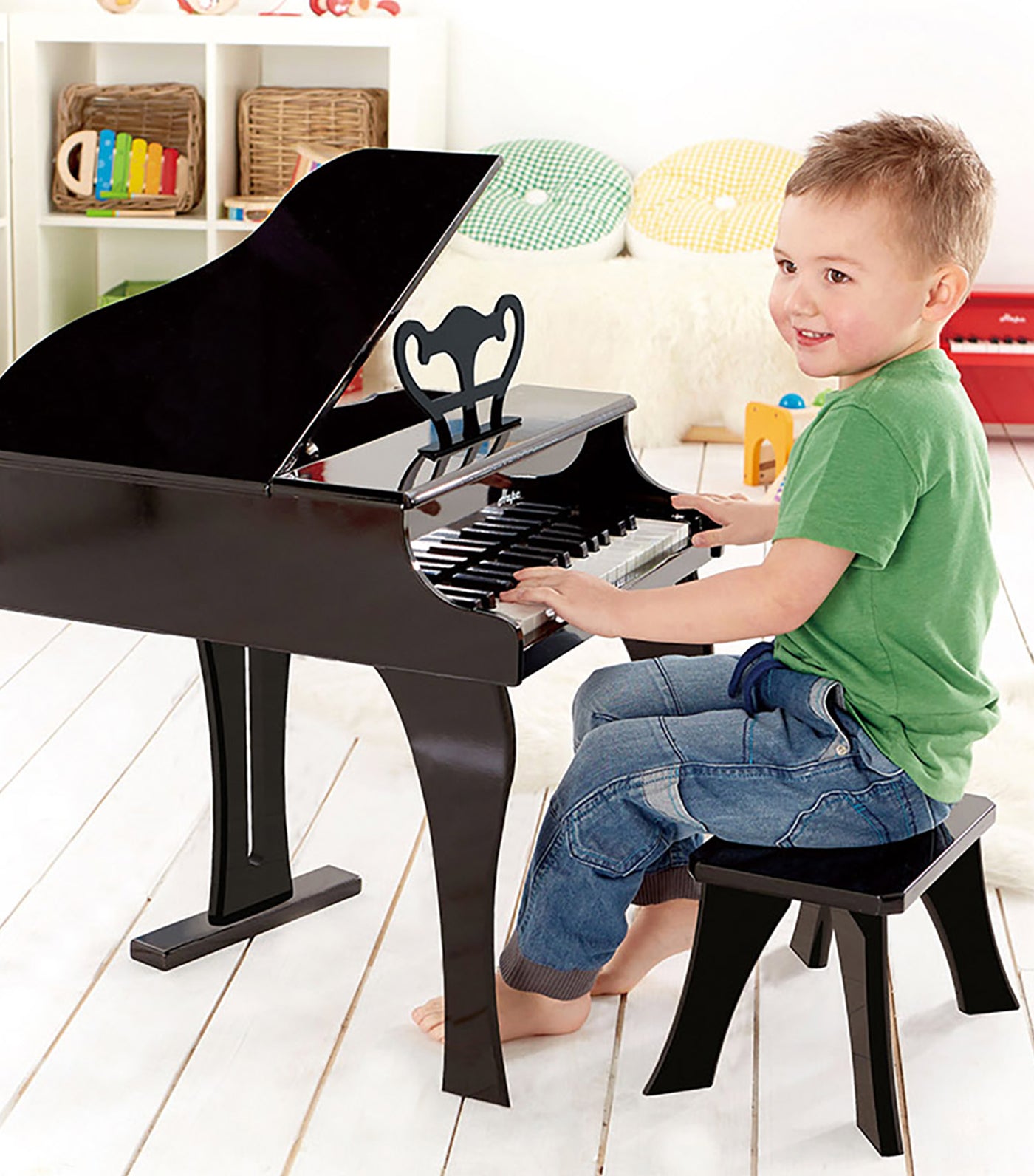 hape grand piano - black