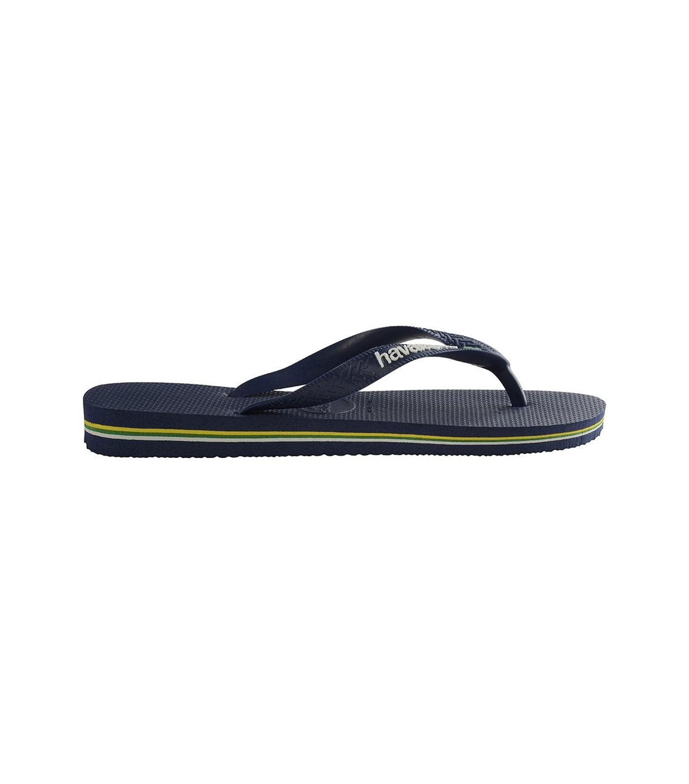 Havaianas Brazil Logo Flip Flops - Navy Blue