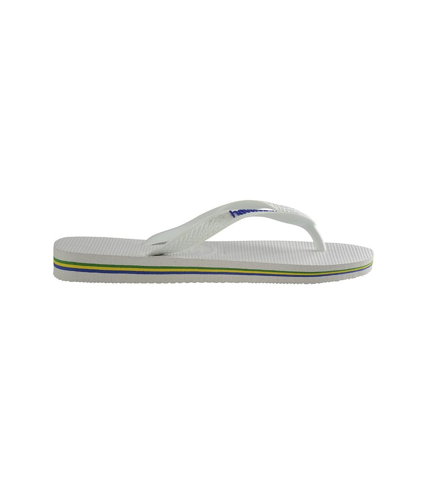 Havaianas Brazil Logo Flip Flops - White