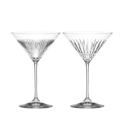 Reed & Barton New Vintage Martini Glass Set of 2